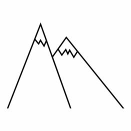 wall decals mountains